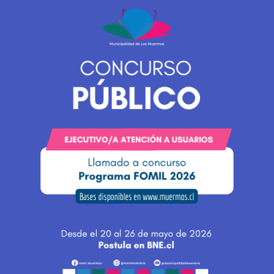LLAMADO A CONCURSO &ndash; PROGRAMA FOMIL 2026