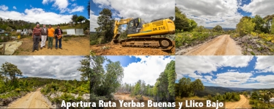 Apertura Ruta Yerbas Buenas y Llico Bajo