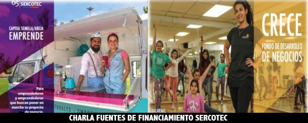 CHARLA FUENTES DE FINANCIAMIENTO SERCOTEC