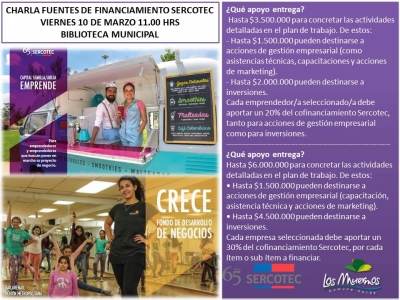 Charla SERCOTEC