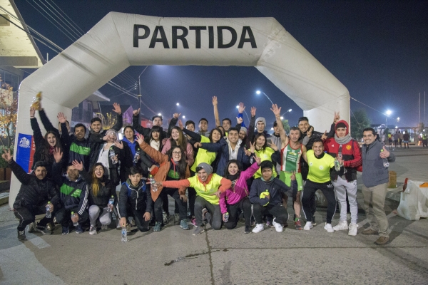 La Familia Muermina participó en la Corrida Nocturna