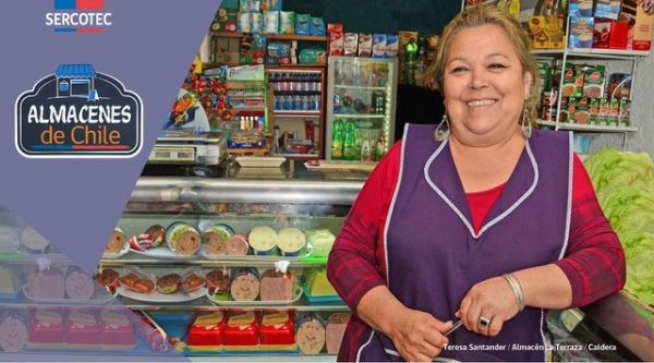 "GANADORES", Sra. Magdalena Alejandra Uribe Tomckowiack y Sr Jos&eacute; Enrique C&aacute;rcamo C&aacute;rcamo, programa Almacenes de Chile.
