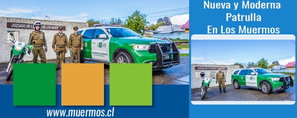 Nueva y Moderna  Patrulla en Los Muermos
