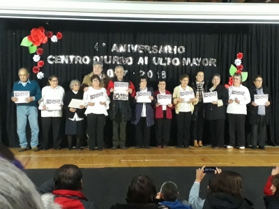Ceremonia de Egreso de los Adultos Mayores