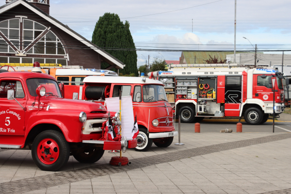 Bomberos de la provincia de Llanquihue se dieron cita en Feria Bomberil de Los Muermos