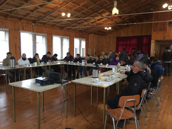 encuentro de pescadores artesanales de la comuna de los Muermos y Maull&iacute;n