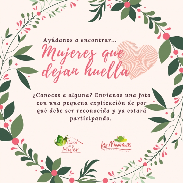 Concurso &quot;Mujeres que dejan huella&quot;