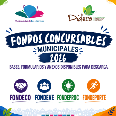 FONDOS CONCURSABLES MUNICIPALES 2026