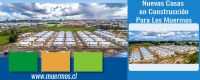 Nuevas casas  en construcci&oacute;n para Los Muermos