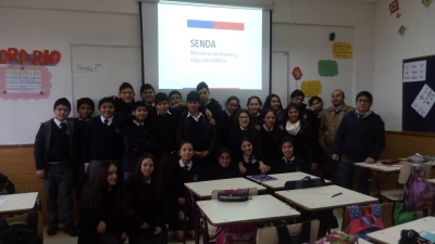 Senda Los Muermos, dicta charlas preventivas sobre el consumo de Alcohol y Drogas.