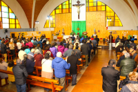 Adultos Mayores de Los Muermos participaron en una masiva y emotiva misa para conmemorar el "Mes del Adulto Mayor"