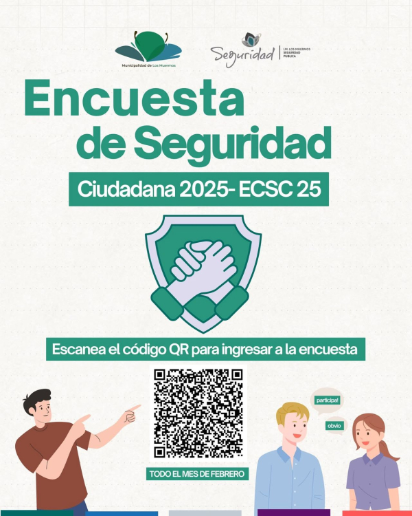 Encuesta Comunal de Seguridad Ciudadana 2025.