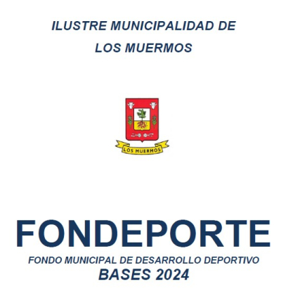 Se abren postulaciones al Fondo Municipal de Desarrollo Deportivo (FONDEPORTE) 2024