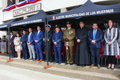 Con impecable Desfile Comunal Los Muermos celebró los 214 años de nuestro país